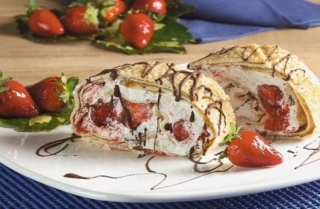 Rollo de panqueques